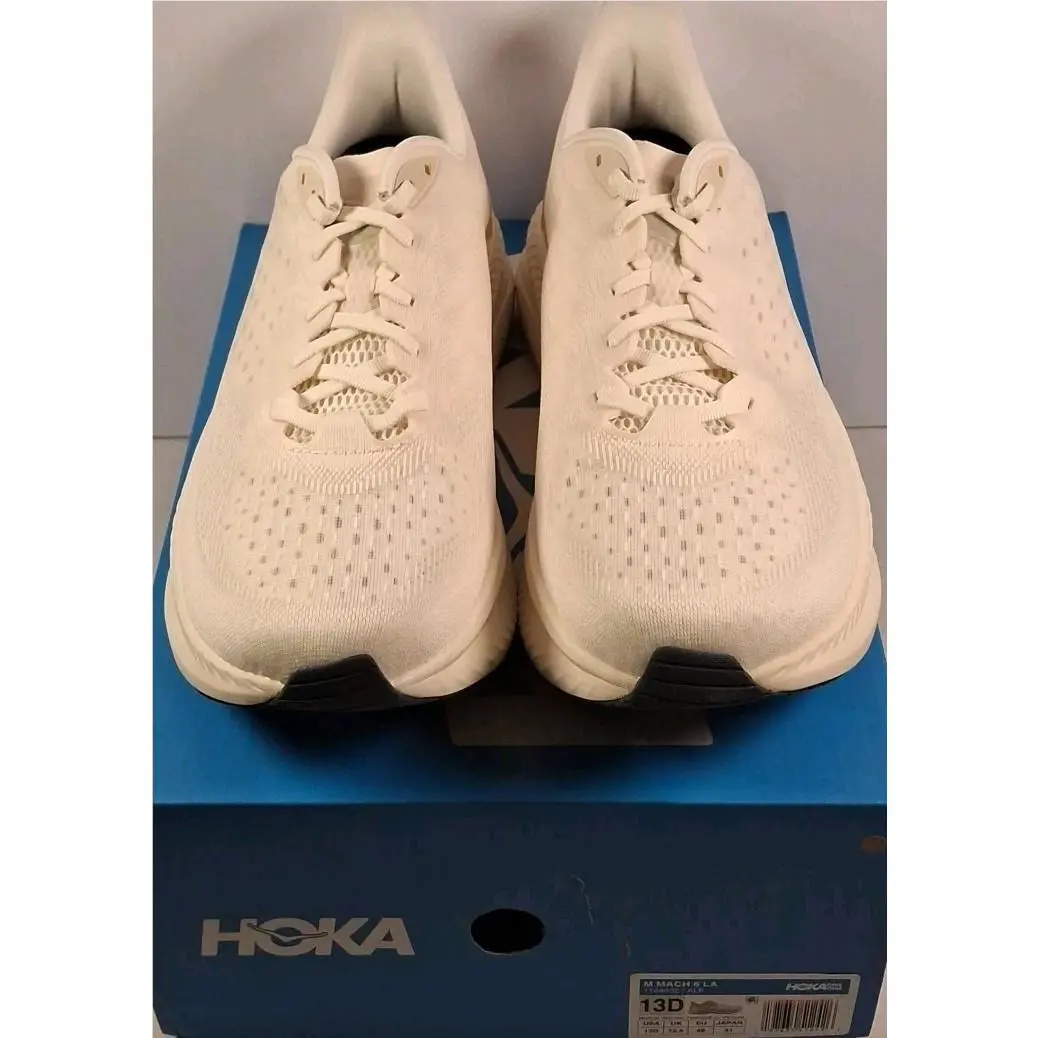 Hoka shoes - Hoka One One Mach 6 - 1164032/ALK - White 0