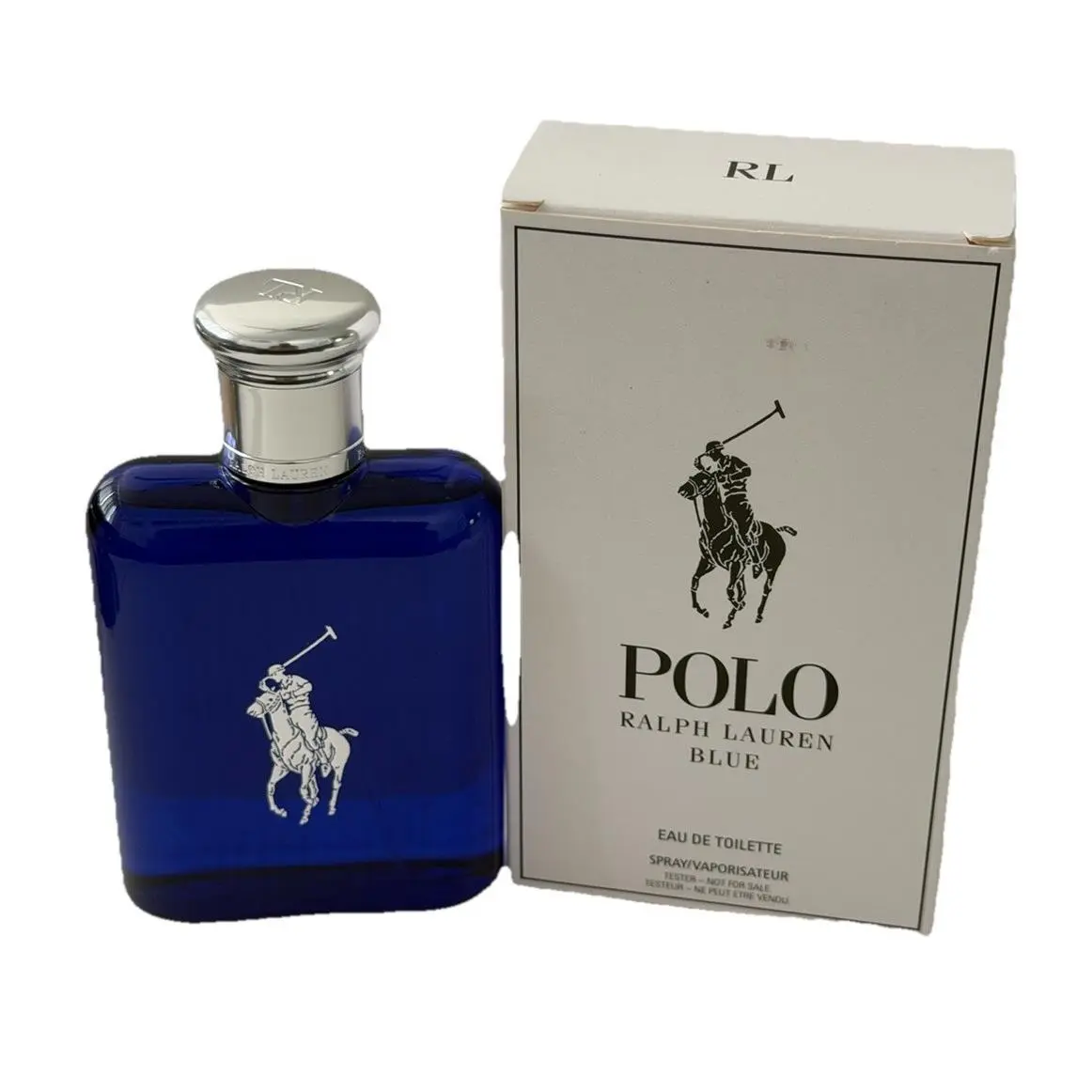 Ralph Lauren Polo Blue For Men 4.2 oz Edt Spray In White Box TR