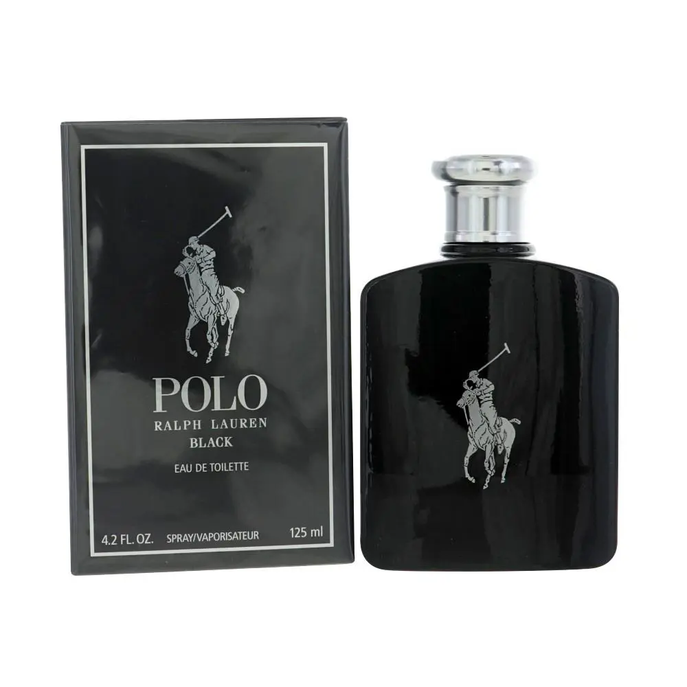 Polo Black by Ralph Lauren Box For Men 4.2 Oz Eau De Toilette Spray