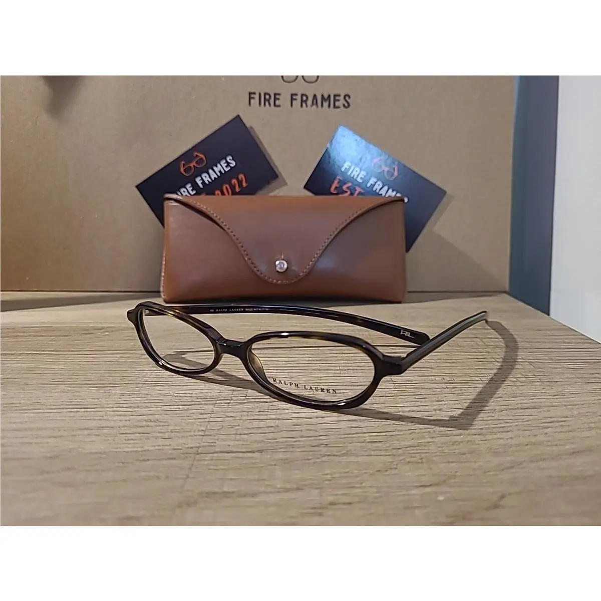 Ralph Lauren RL1383 086 Tortoise Eyeglasses Frames Glasses Italy 49-14-135