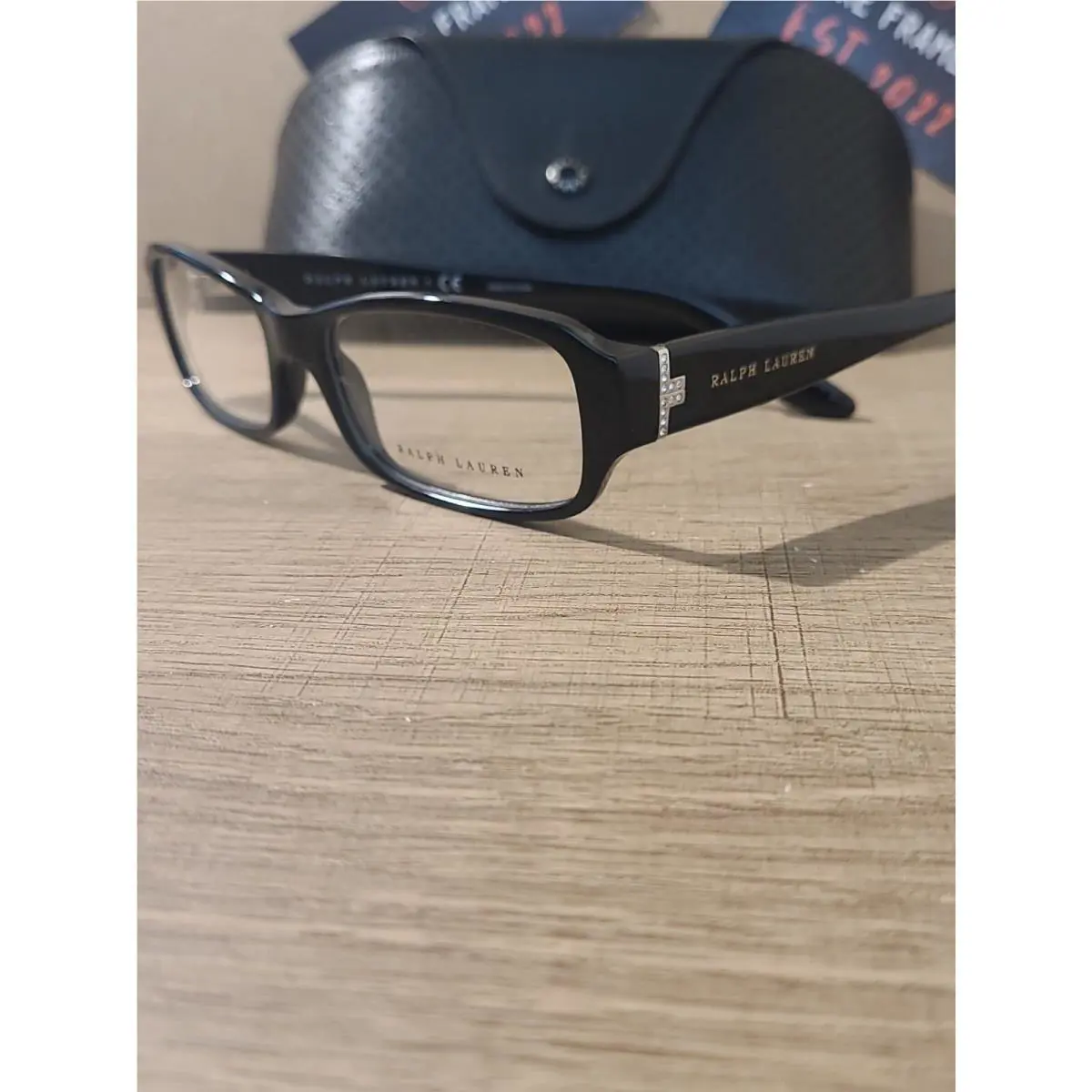 Ralph Lauren RL 6121B 5001 Black Eyeglasses Frames 52-16-140 W. Case N. Cloth