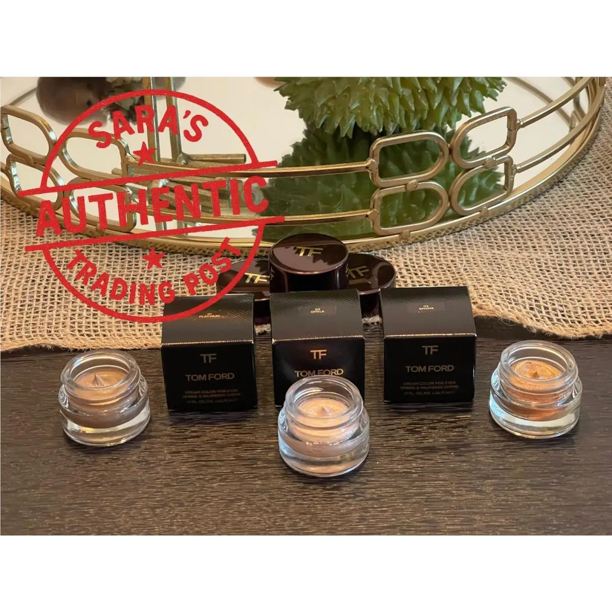 1 Tom Ford TF Cream Color For Eyes .17oz/5ml Rare + Pick