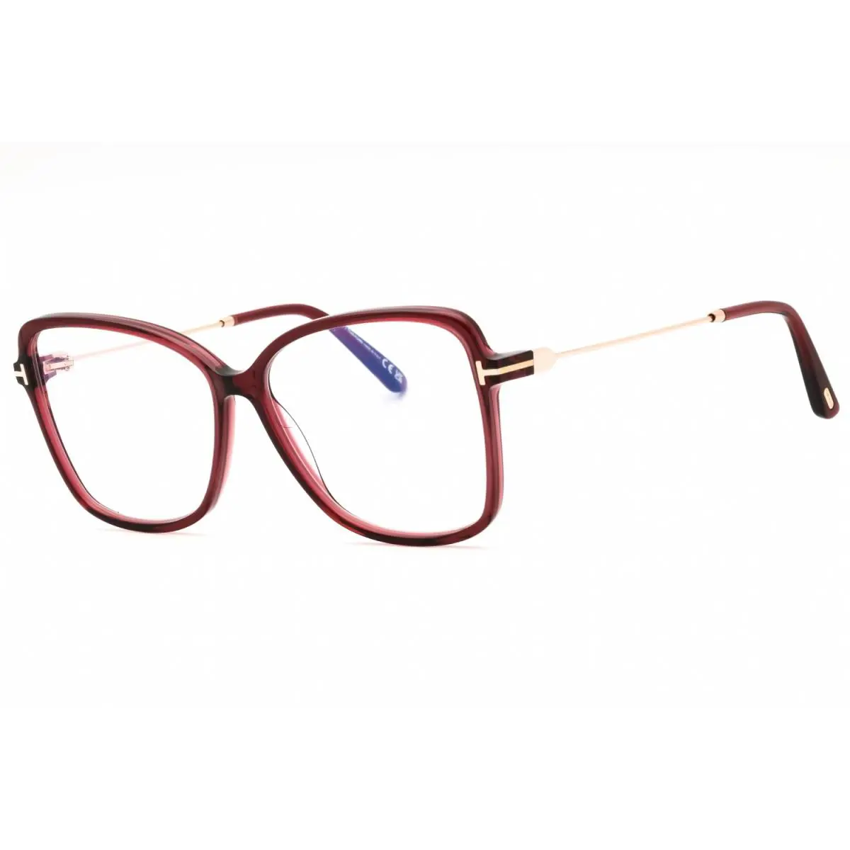 Tom Ford TF5953B-069-55 Eyeglasses Size 55mm 13mm 140mm Bordeaux Women