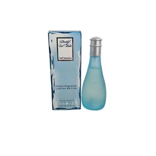 Davidoff Cool Water Frozen 3.4 Women Plus 1 Surprise 3.4 OZ Bottle Free Rare Edt