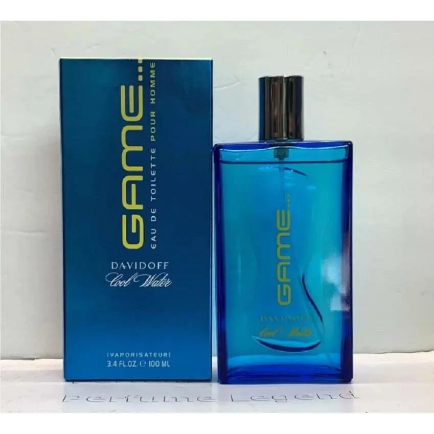 Cool Water Game BY Davidoff Men 3.4 Rare Plus 1 Surprise 3.4 OZ Bottle Free