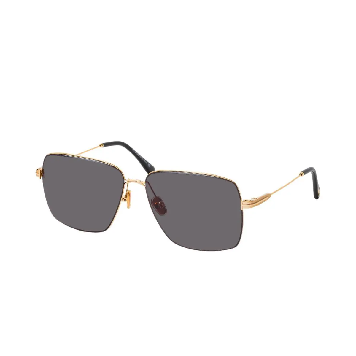 Tom Ford Sunglasses Pierre FT 0994 30A Shiny Deep Gold Frame Smoke Lenses 58