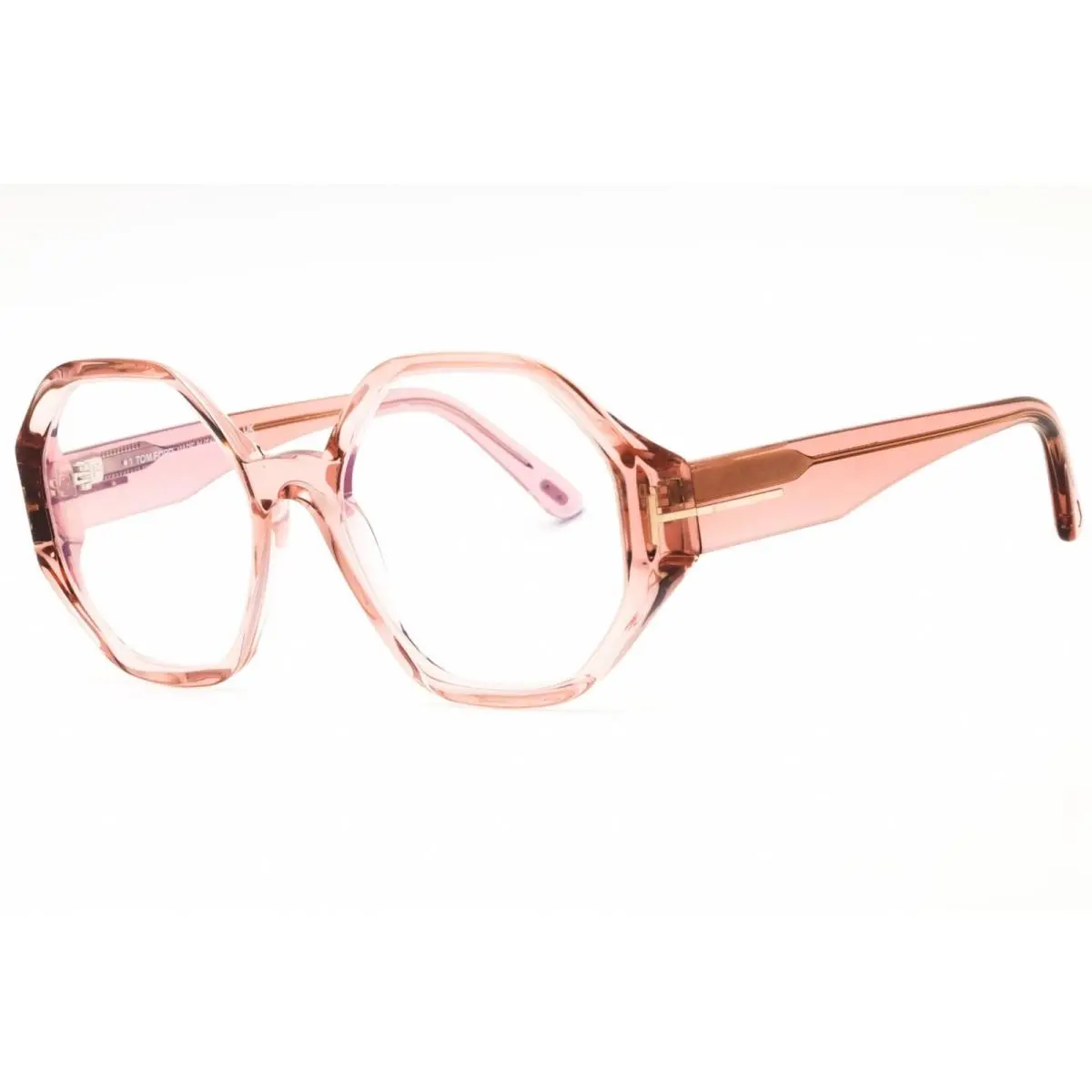 Unisex Eyeglasses Round Shape Acetate Full Rim Frame FT5967-B 072 by Tom Ford
