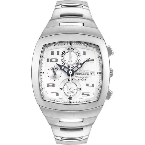 Seiko Men`s SNA143 Premier Chronograph Watch