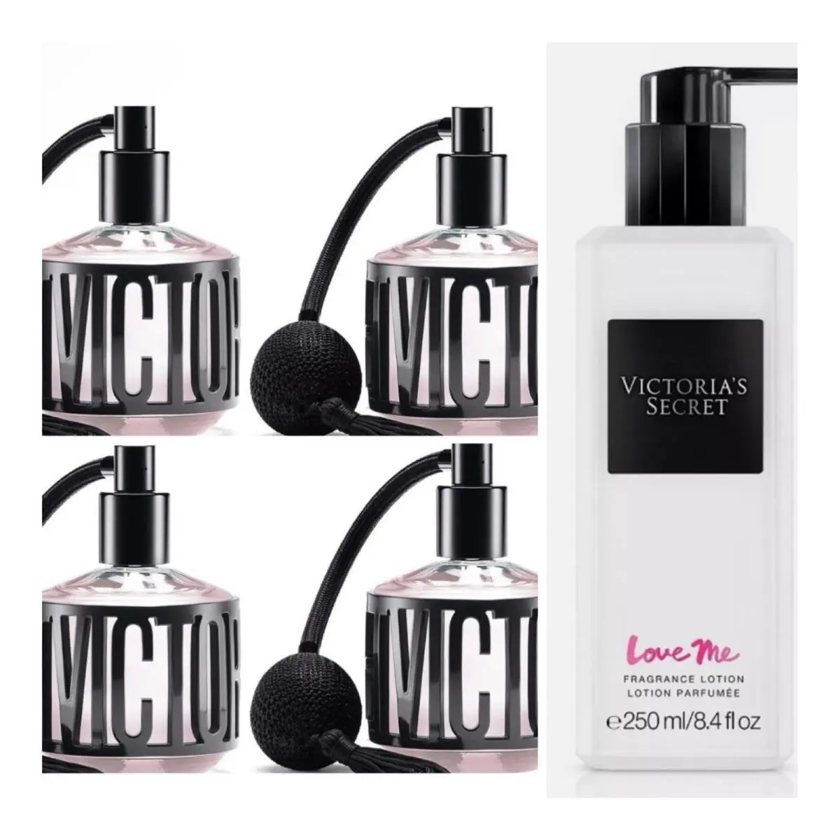 Victoria`s Secret Love ME Eau de Parfum 1.7 Fl.oz. 4 and Fragrance Lotion