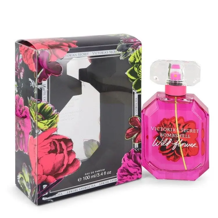 Bombshell Wild Flower by Victoria`s Secret Eau De Parfum Spray 3.4 oz For Women by Victoria's Secret