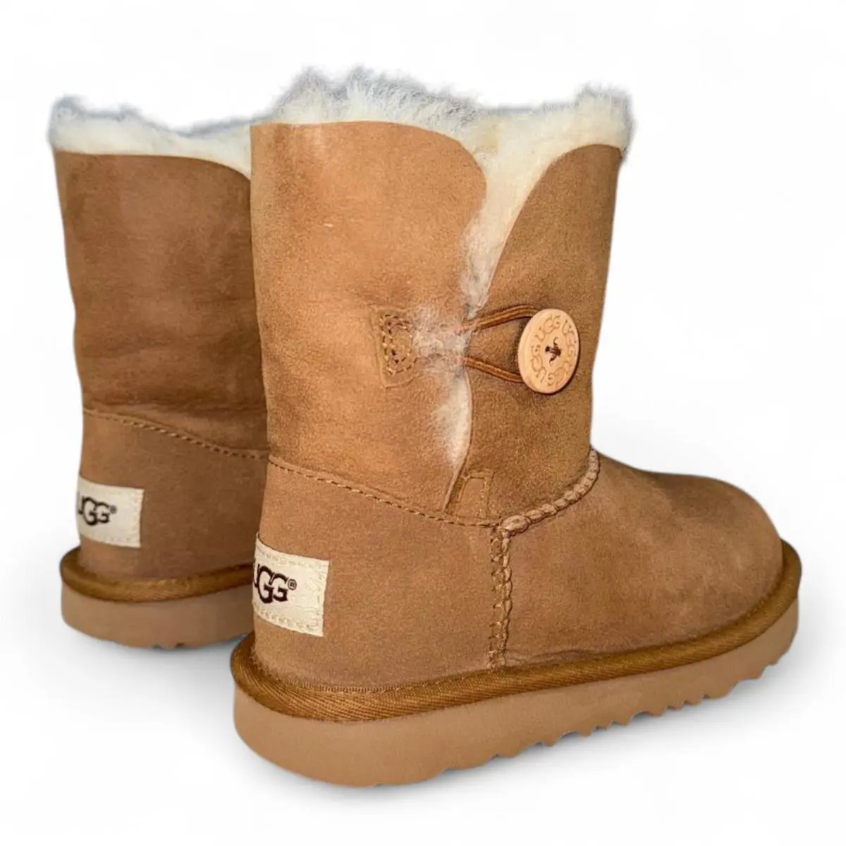 UGG shoes Australia Bailey Button - Brown 2