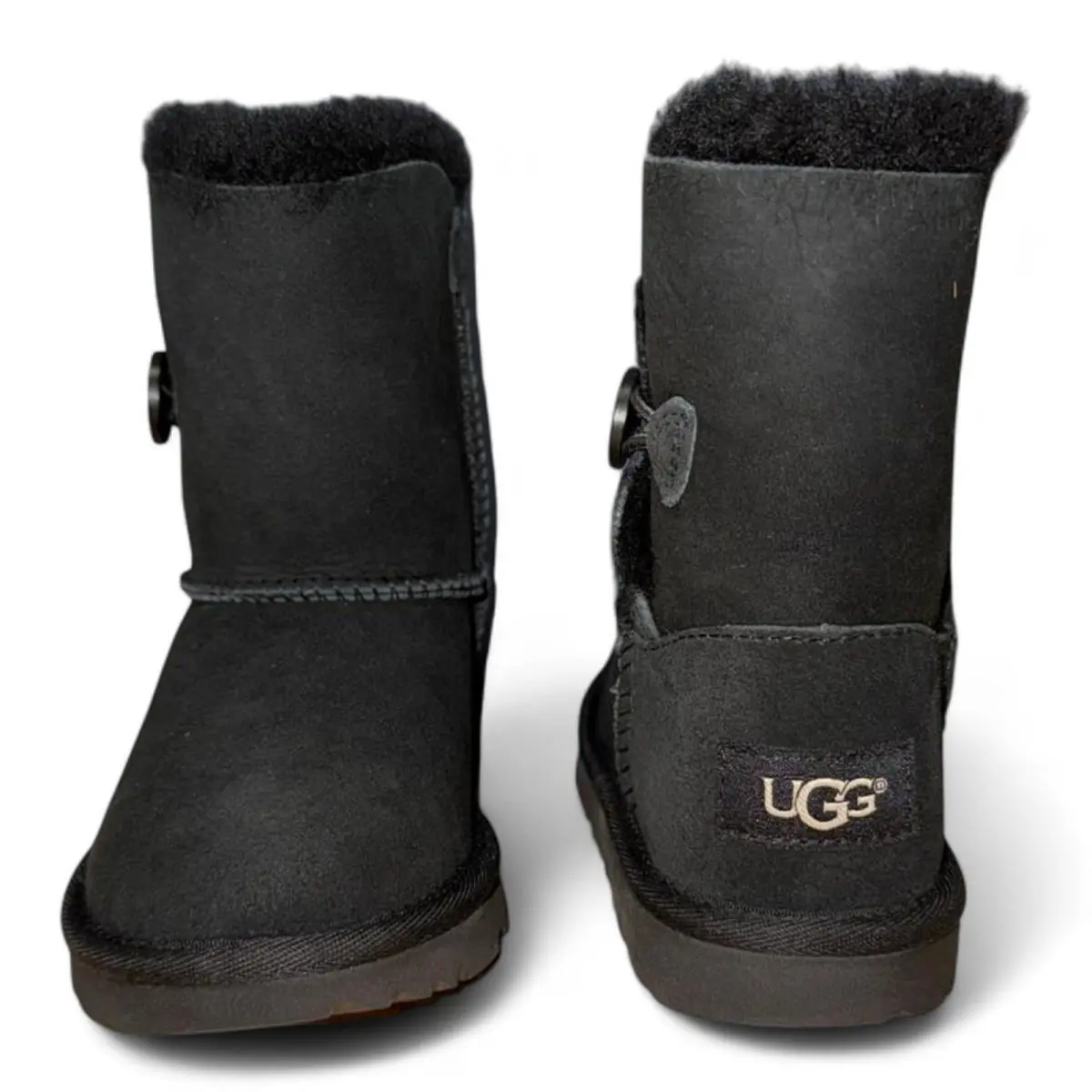 UGG shoes Australia Bailey Button - Brown 15