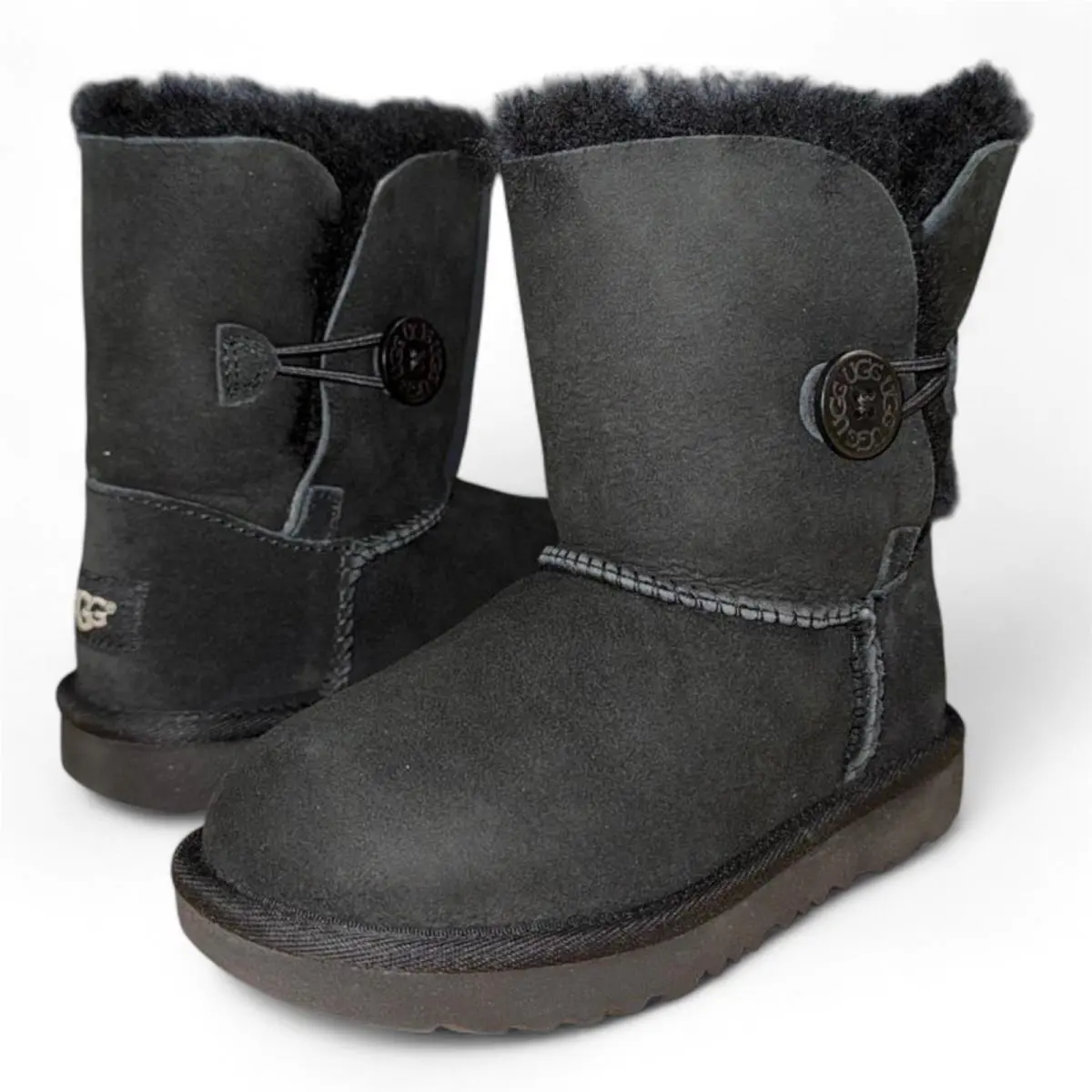 UGG shoes Australia Bailey Button - Brown 16