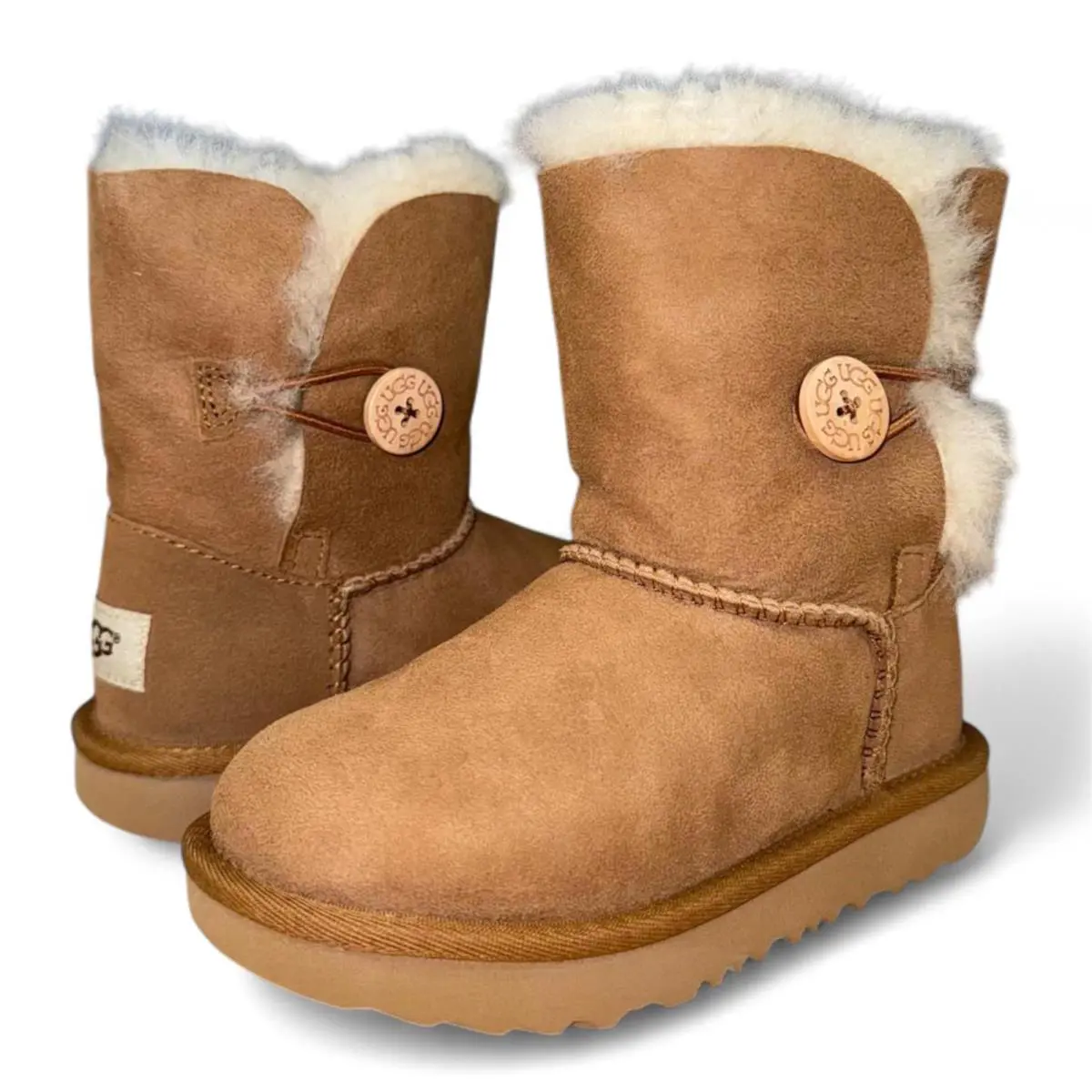 UGG shoes Australia Bailey Button - Brown 9