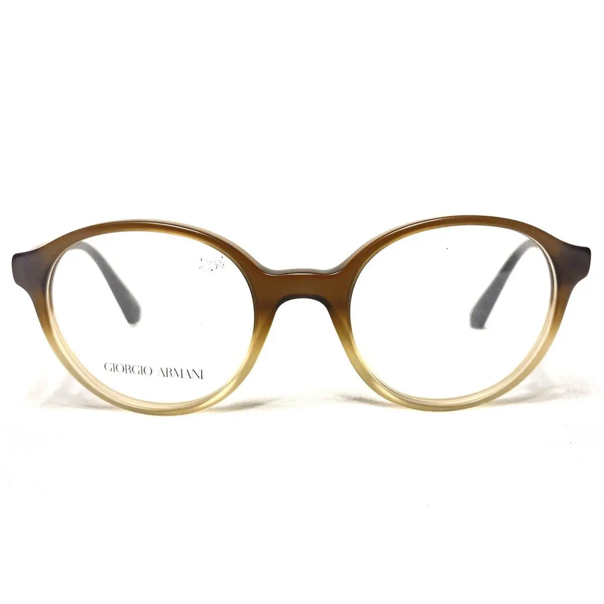 AR7095 5444 Mens Brown Gradient Round Eyeglasses Frames 49/20 by Giorgio Armani