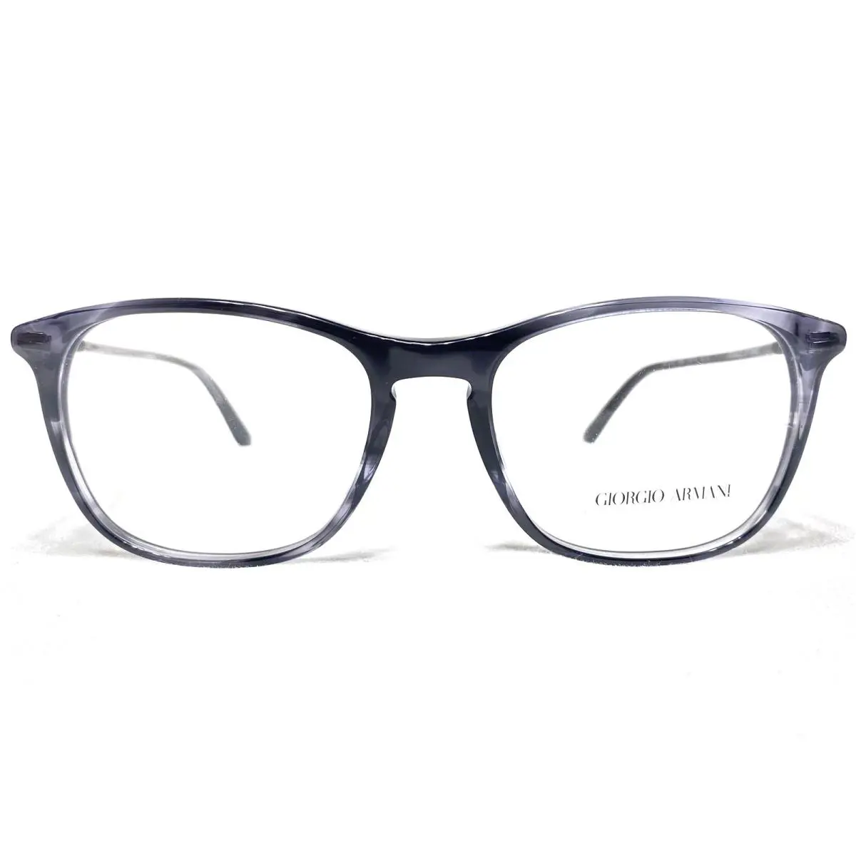 Giorgio Armani AR7103 5595 Mens Striped Grey Square Eyeglasses Frames 53/18