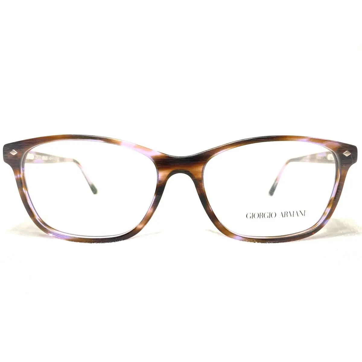 Giorgio Armani AR7021 5166 Womens Striped Violet Eyeglasses Frames 54/16 140