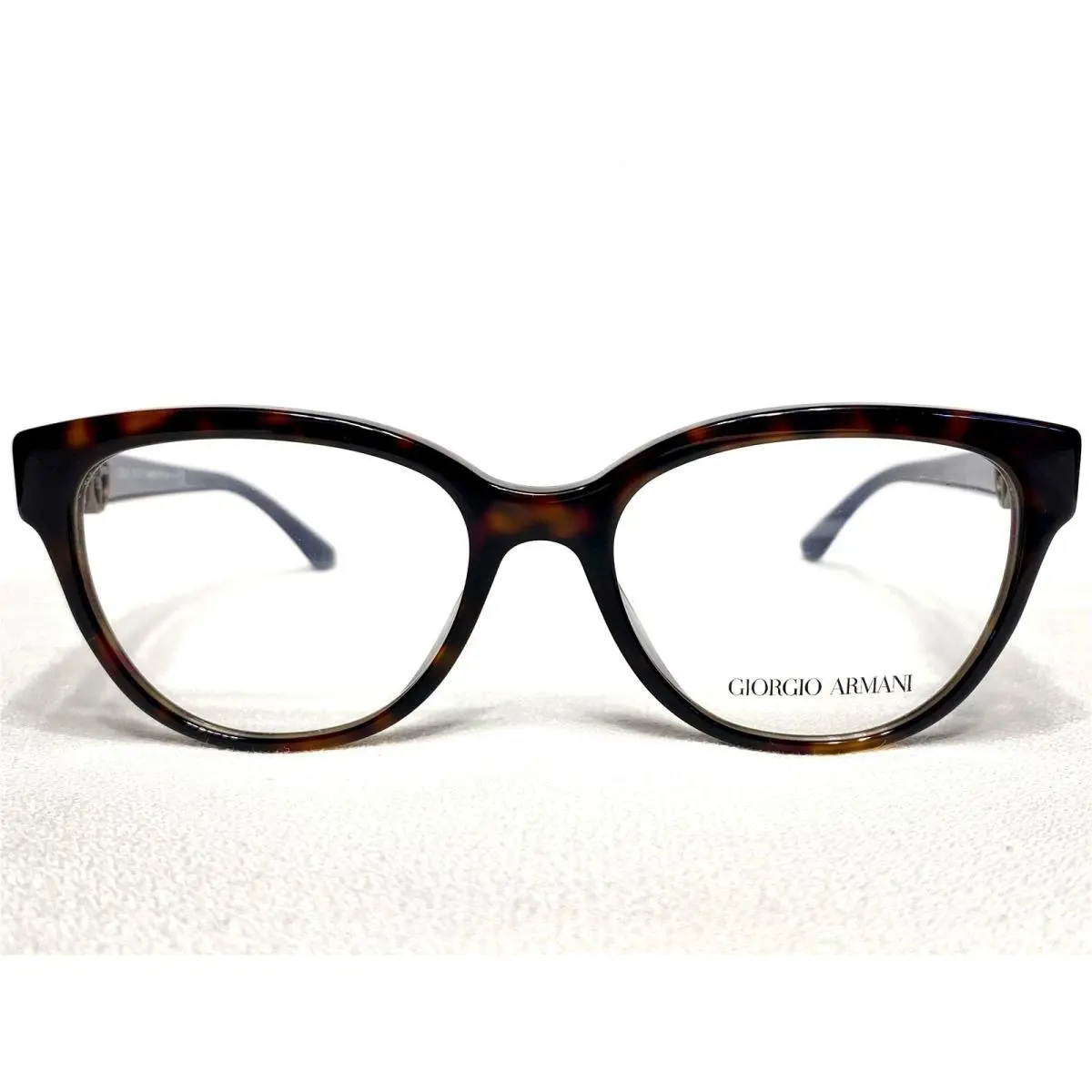 Giorgio Armani AR7079 5422 Womens Havana Cats Eye Eyeglasses Frames 52/17