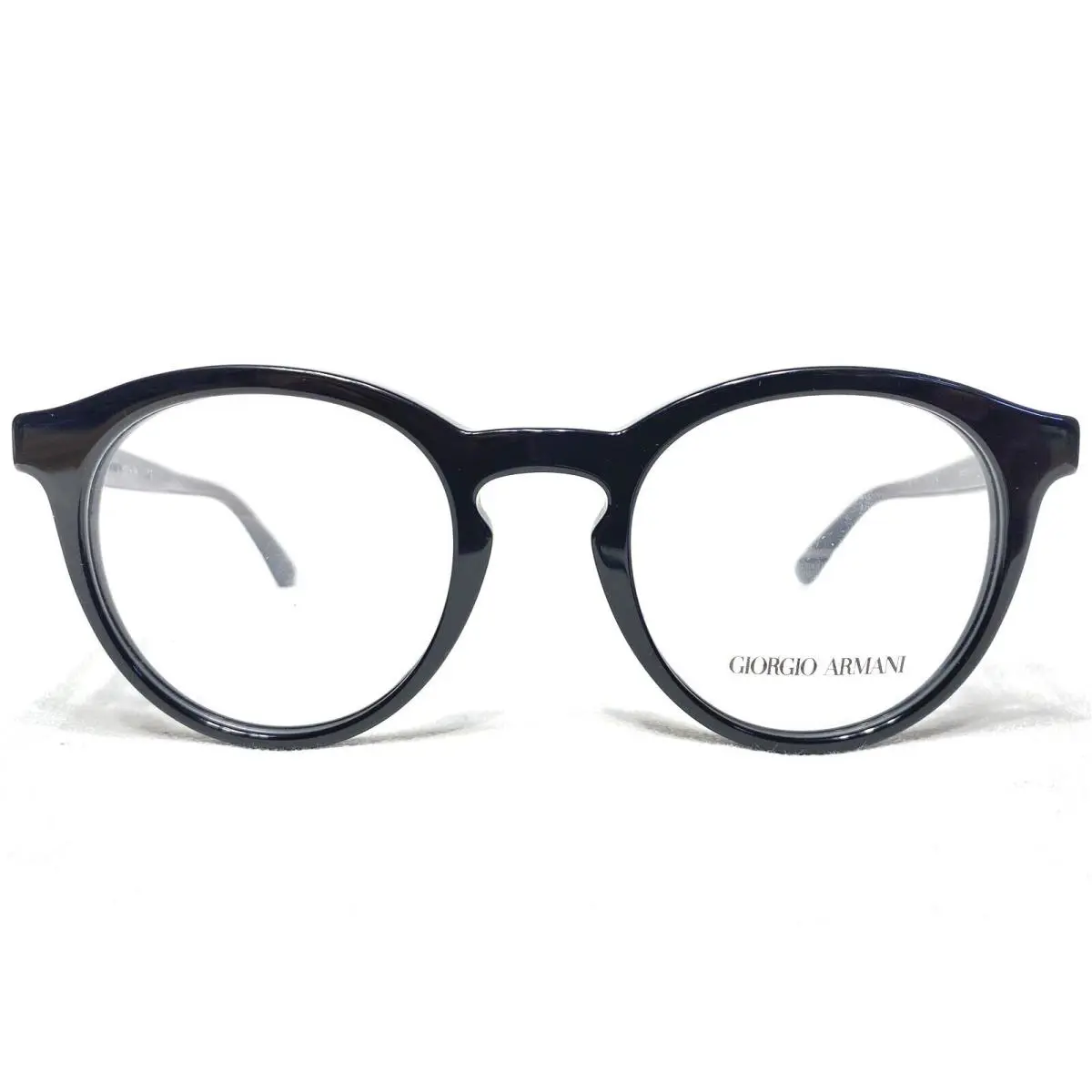 Giorgio Armani AR7159 5017 Mens Black Round Designer Eyeglasses Frames 50/22