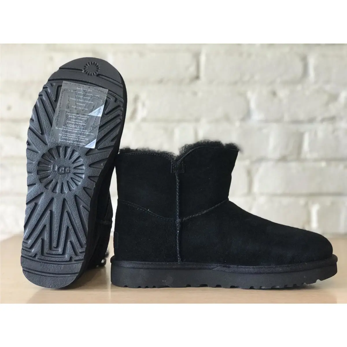 UGG shoes - UGG Mini Fashion Buckle - Mini Fashion Buckle - Black (UPC: 192410146017) 6