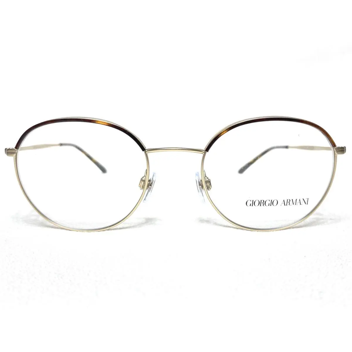 Giorgio Armani AR5070J 3002 Mens Havana/gold Round Eyeglasses Frames 47/19