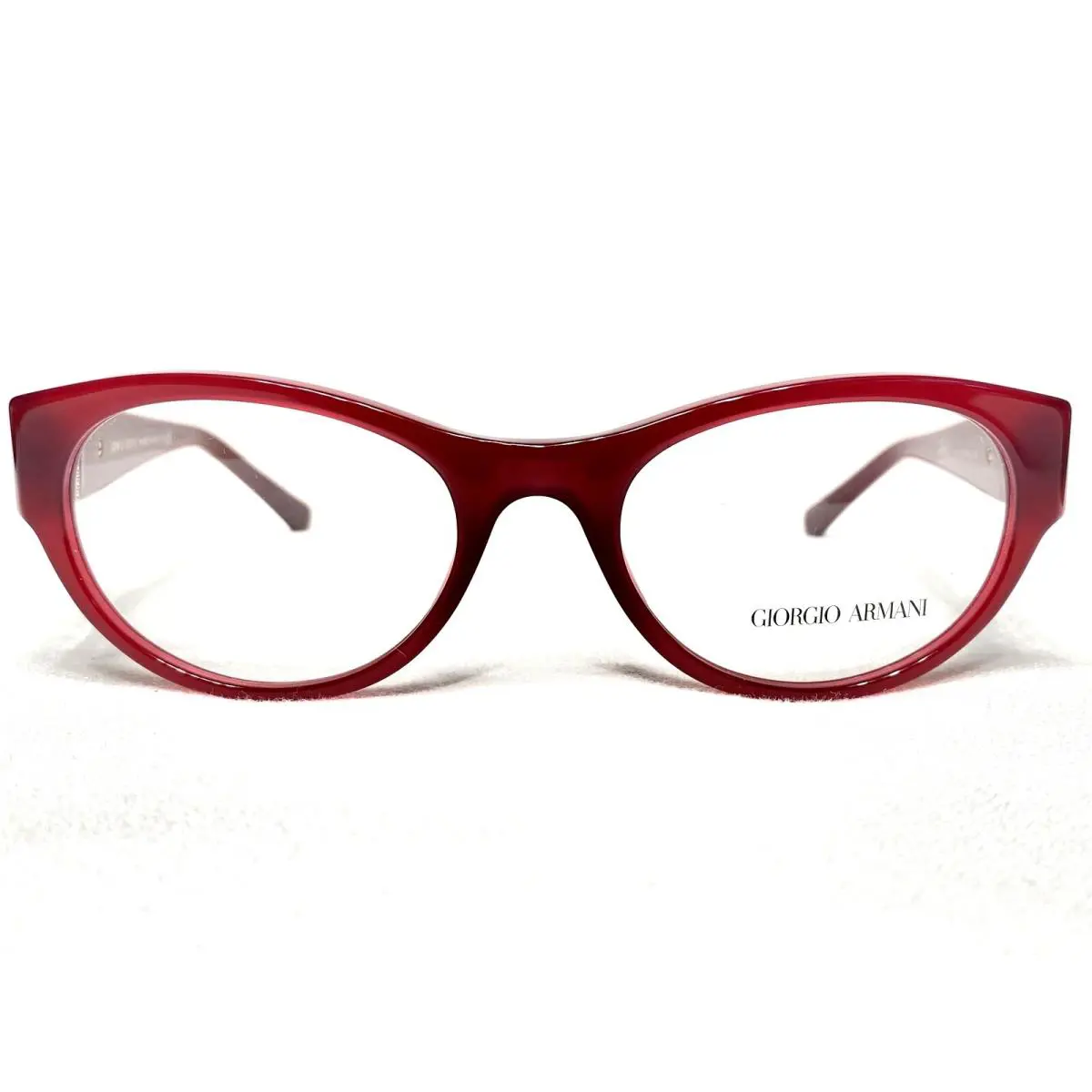 Giorgio Armani AR7022H 5159 Womens Red Oval Designer Eyeglasses Frames 50/19
