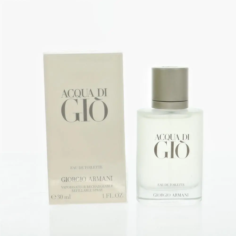 Acqua Di Gio by Giorgio Armani Box For Men 1 Oz Eau De Toilette Spray