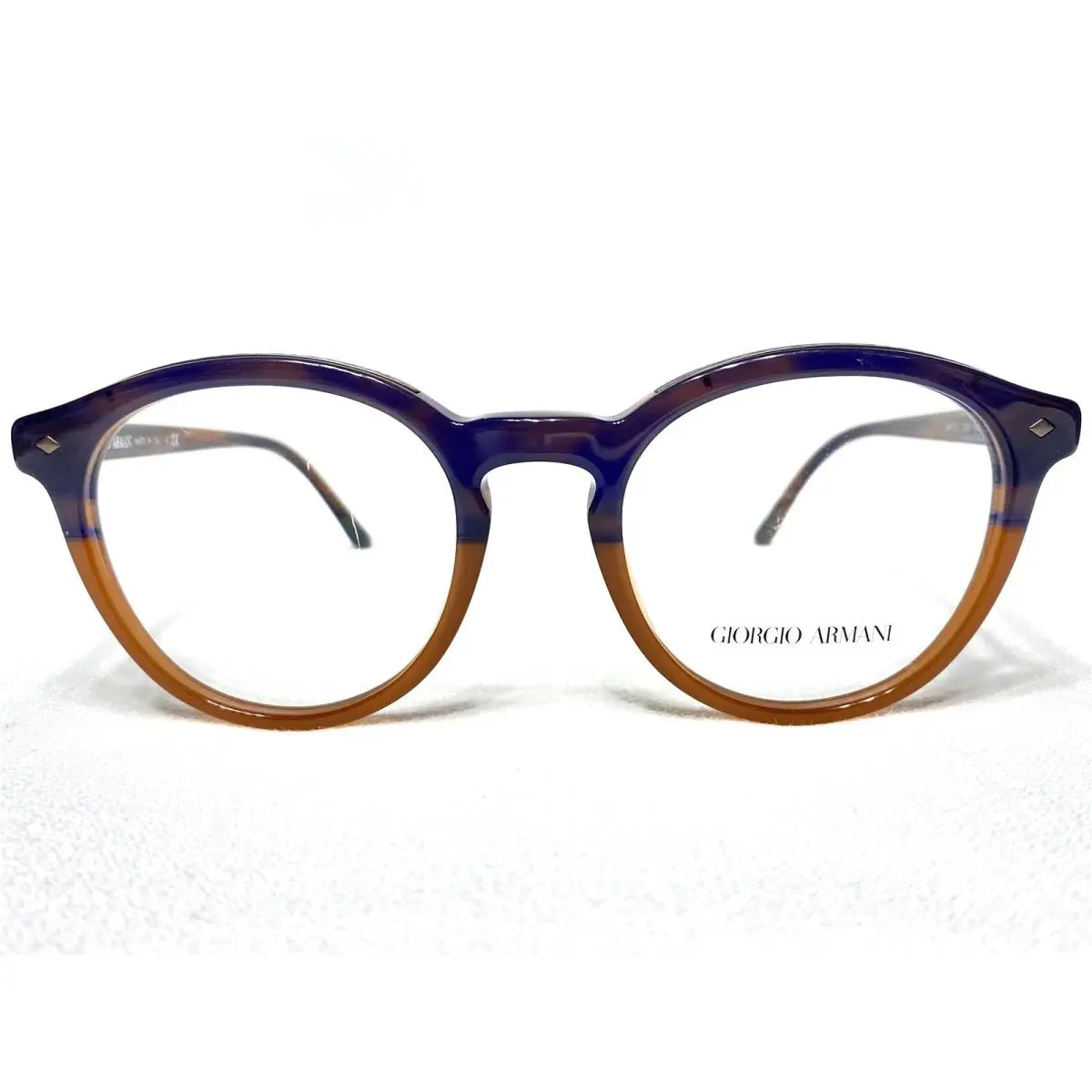 Giorgio Armani AR7151 5658 Mens Blue/brown Oval Eyeglasses Frames 49/19 145