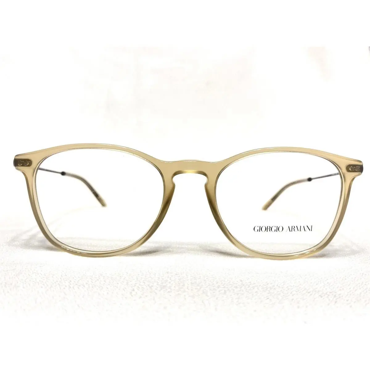 Giorgio Armani AR7160 5028 Mens Opal Brown Eyeglasses Frames 51/19 145