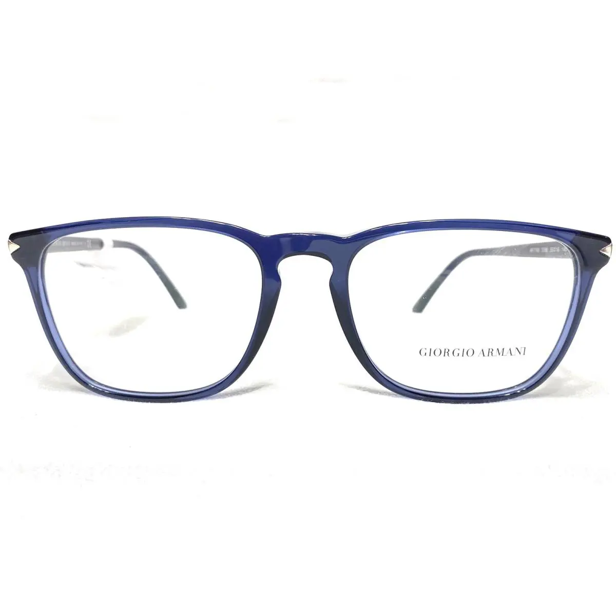Giorgio Armani AR7193 5358 Mens Blue Square Designer Eyeglasses Frames 55/19