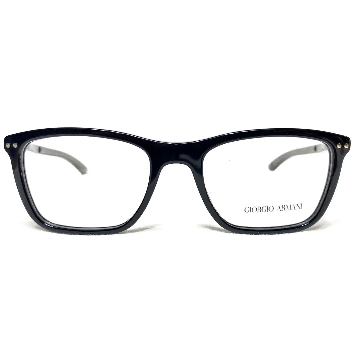 Giorgio Armani AR7064Q 5017 Mens Black Square Eyeglasses Frames 52/19 145