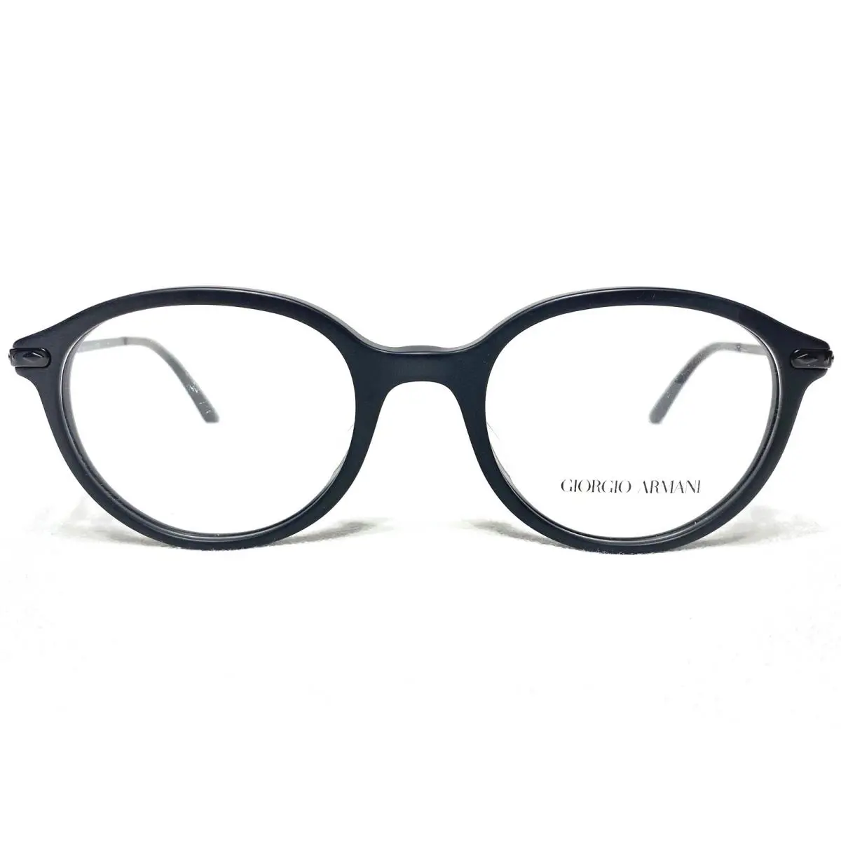 Giorgio Armani AR7110F 5042 Mens Matte Black Round Eyeglasses Frames 50/20