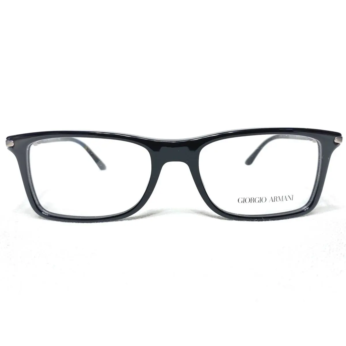 Giorgio Armani AR7005 5017 Mens Black Rectangle Eyeglasses Frames 52/17 140