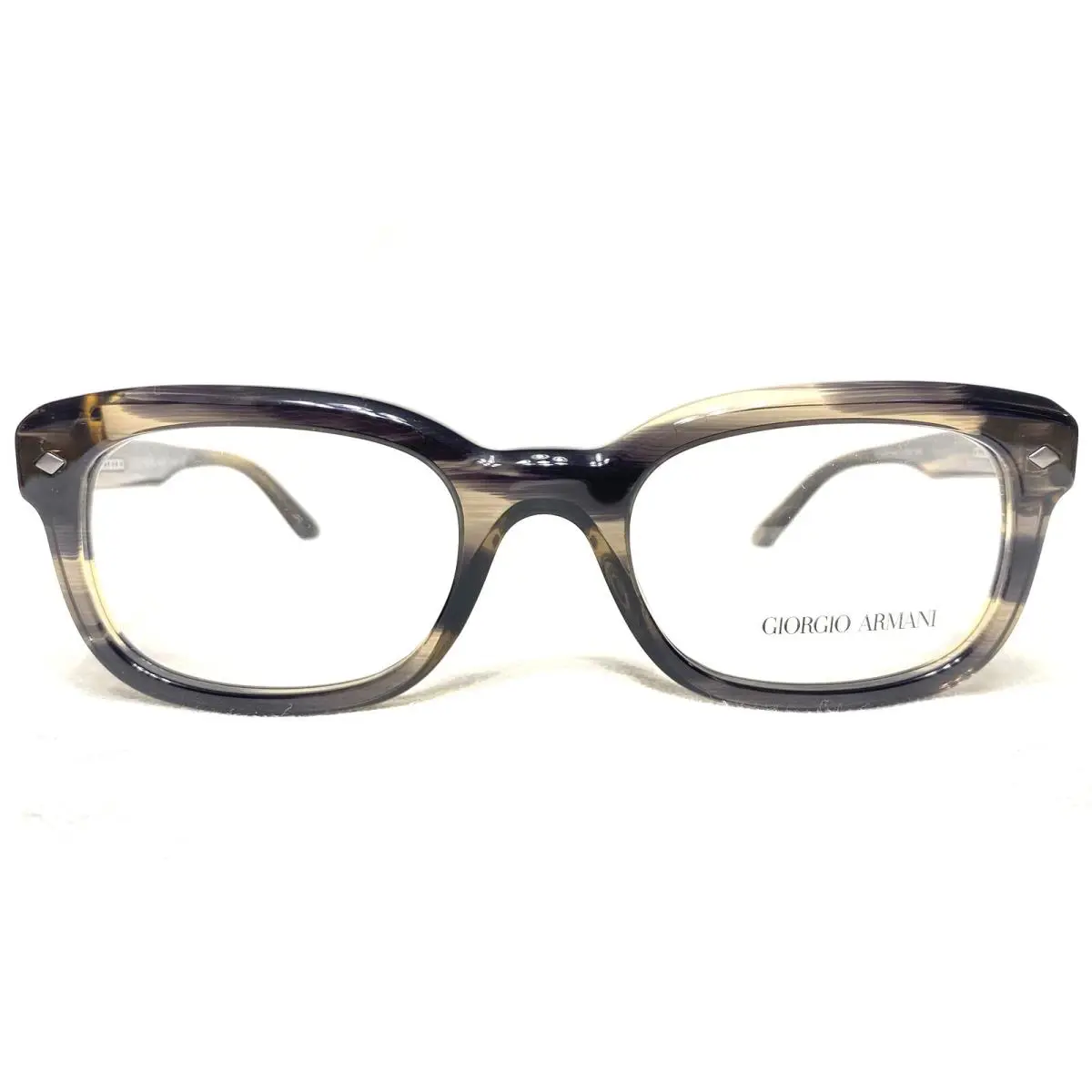 Giorgio Armani AR7089 5422 Mens Grey Rectangle Eyeglasses Frames 51/20 145