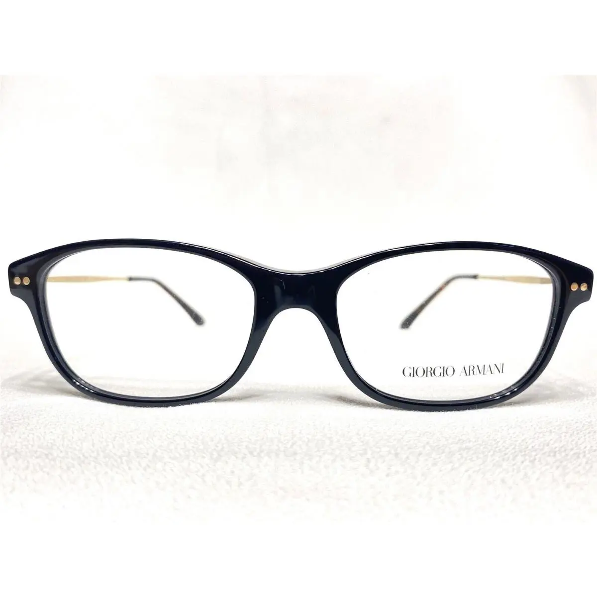 Giorgio Armani AR7007 5017 Womens Black Gold Eyeglasses Frames 52/16 135