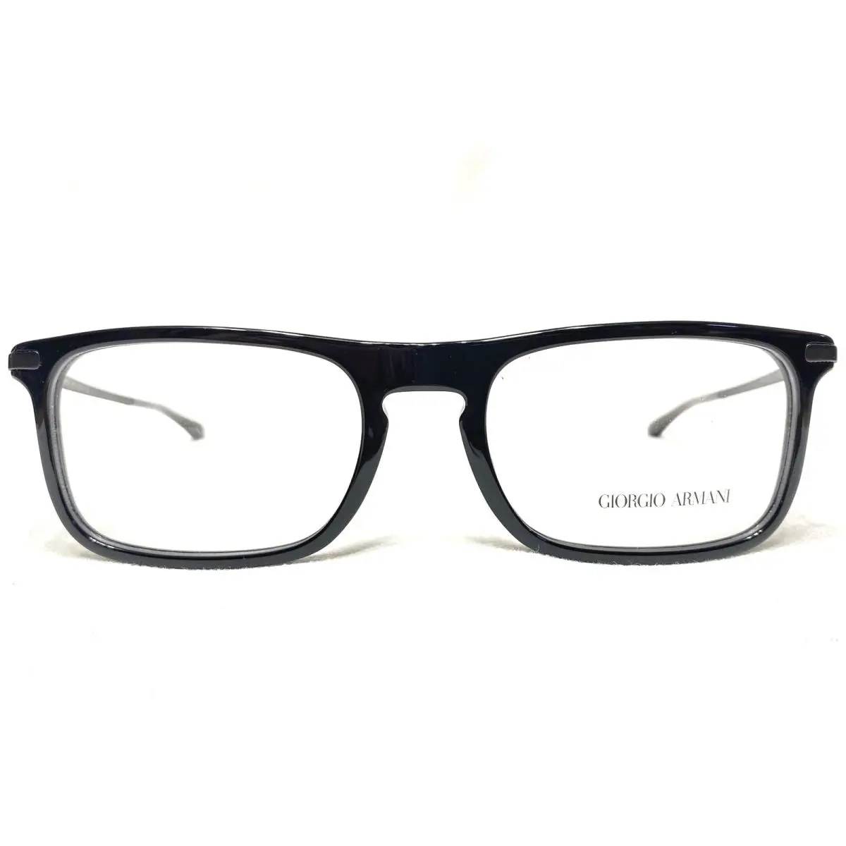 Giorgio Armani AR7044 5017 Mens Black Rectangle Eyeglasses Frames 55/20 145