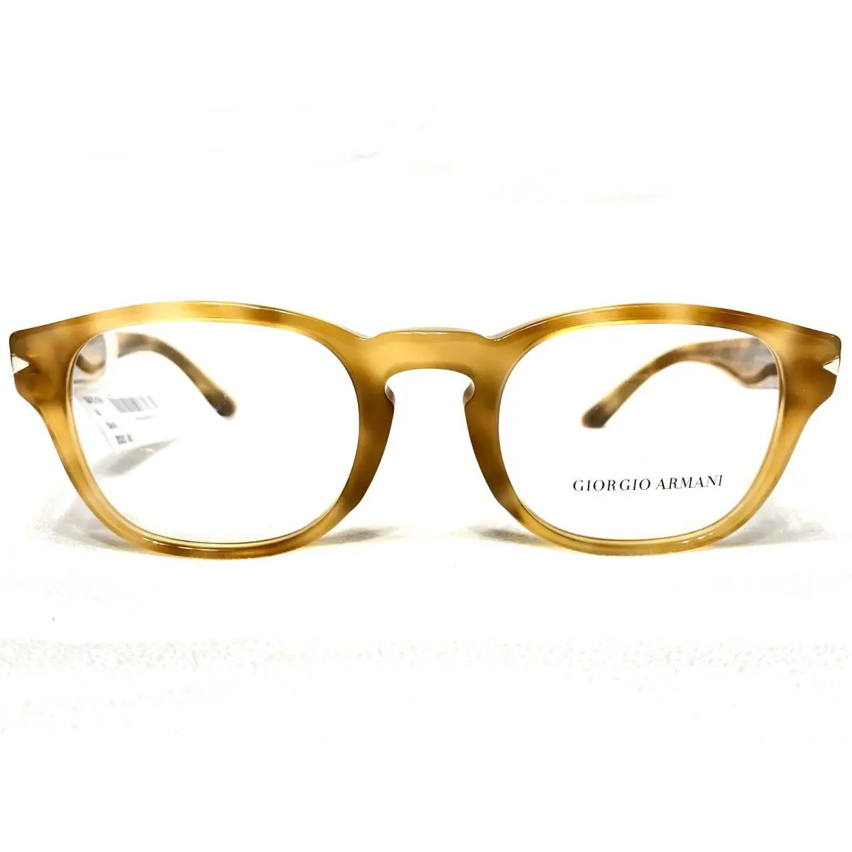 Giorgio Armani AR7194 5849 Mens Honey Havana Square Eyeglasses Frames 49/22