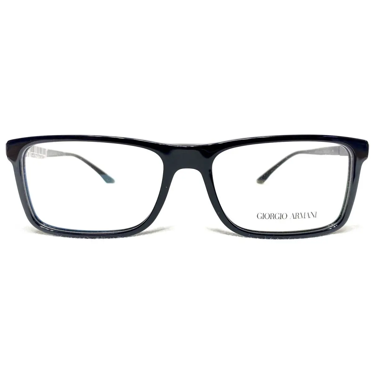 Giorgio Armani AR7076 5017 Mens Black Rectangle Eyeglasses Frames 55/17 140