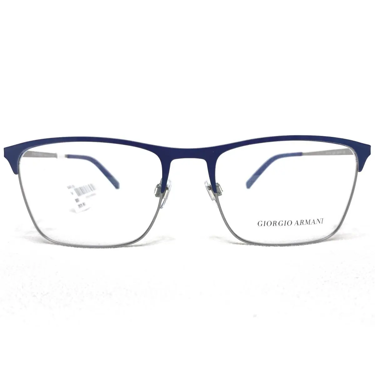 Giorgio Armani AR5106 3291 Mens Matte Blue Rectangle Eyeglasses Frames 54/18