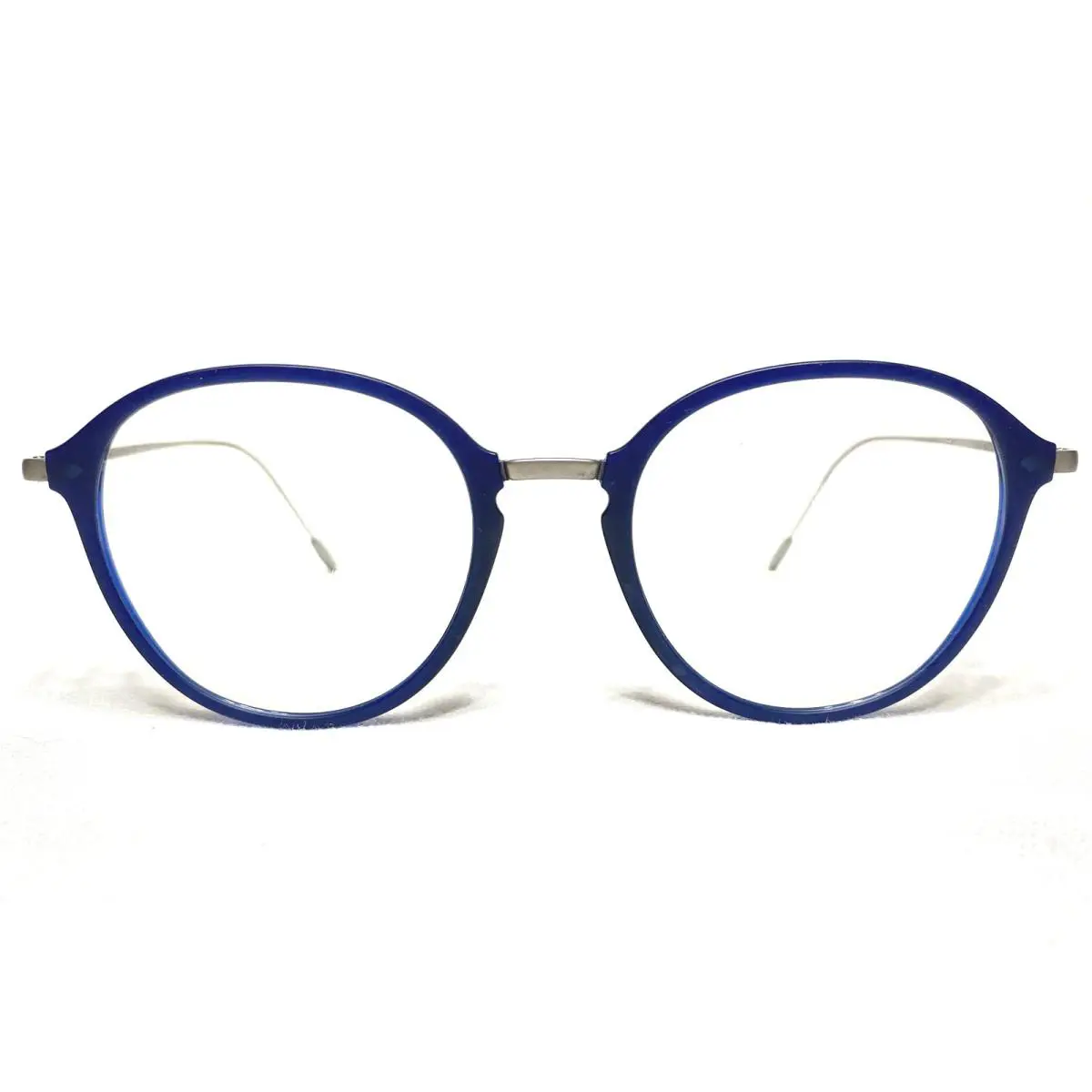 Giorgio Armani AR7148 5088 Mens Matte Blue Round Eyeglasses Frames 51/19 150