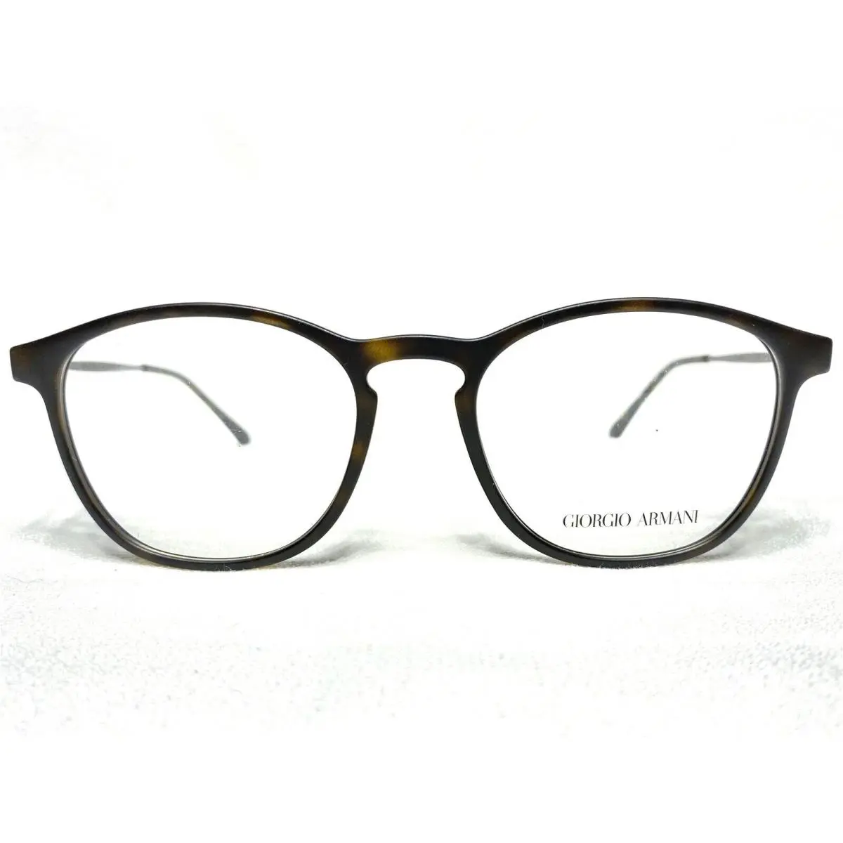 Giorgio Armani AR7141 5089 Mens Matte Havana Square Eyeglasses Frames 52/19