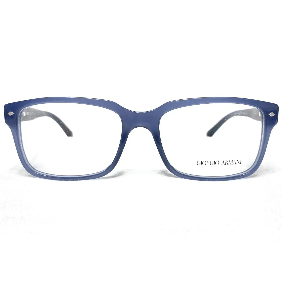 Giorgio Armani AR7066F 5360 Mens Opal Blue Rectangle Eyeglasses Frames 55/18