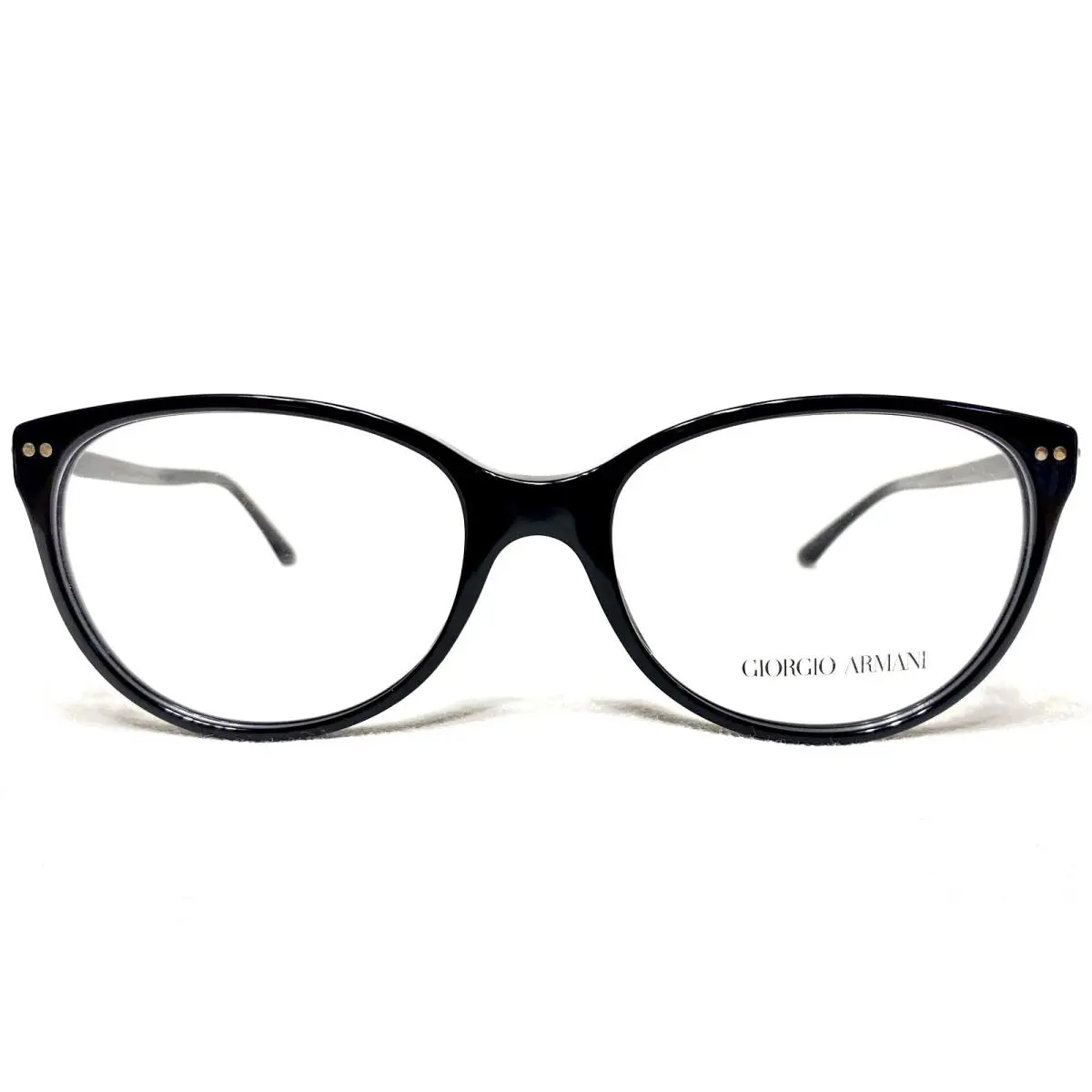 Giorgio Armani AR7023 5017 Womens Black Oval Eyeglasses Frames 54/17 140