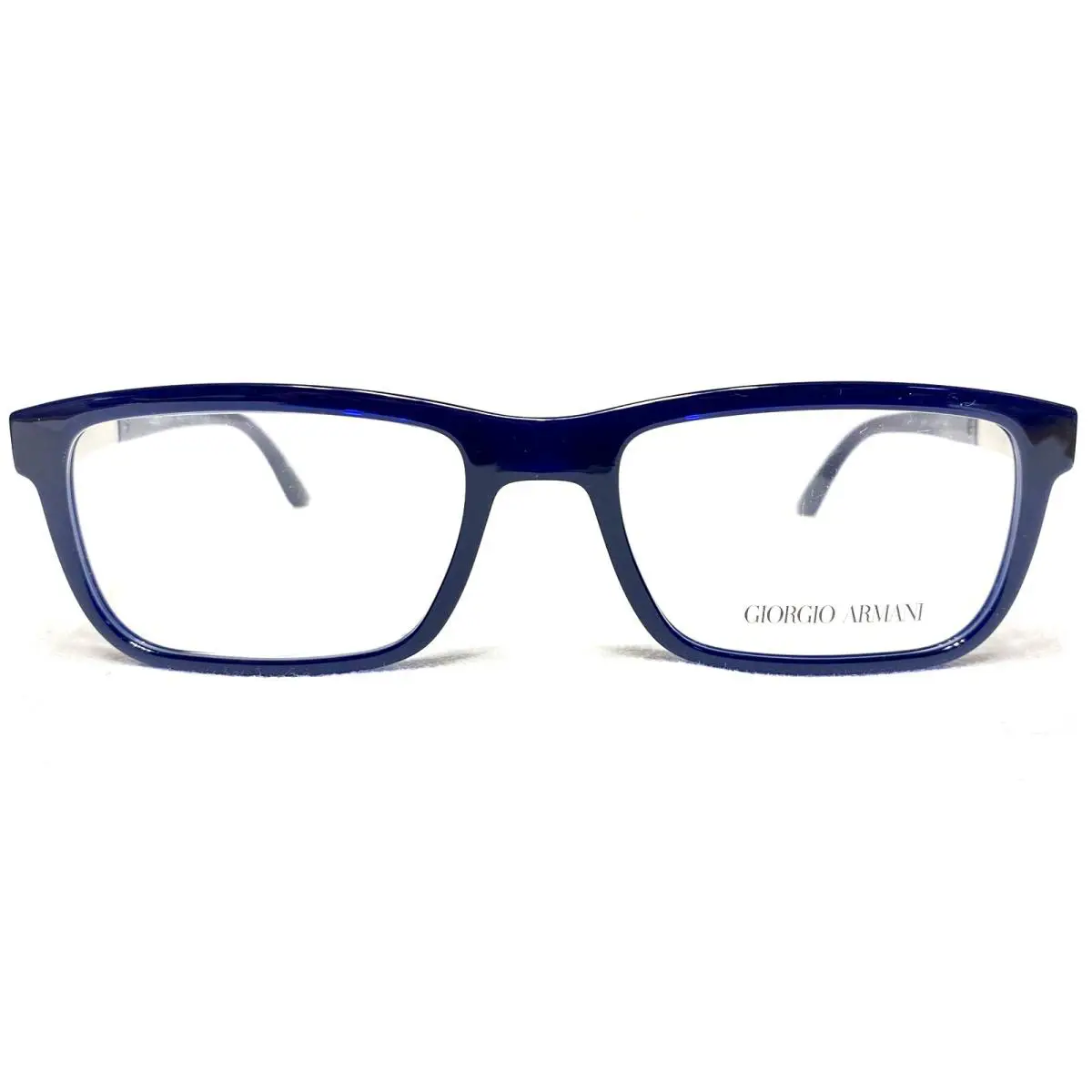 Giorgio Armani AR7070 5358 Mens Blue Rectangle Eyeglasses Frames 52/17 140
