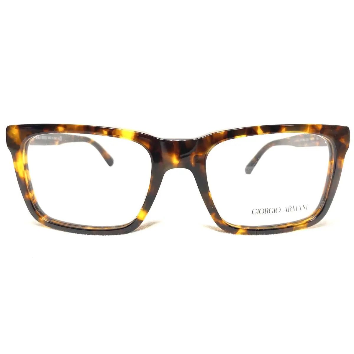 Giorgio Armani AR7045 5092 Mens Havana Square Modern Eyeglasses Frames 52/19