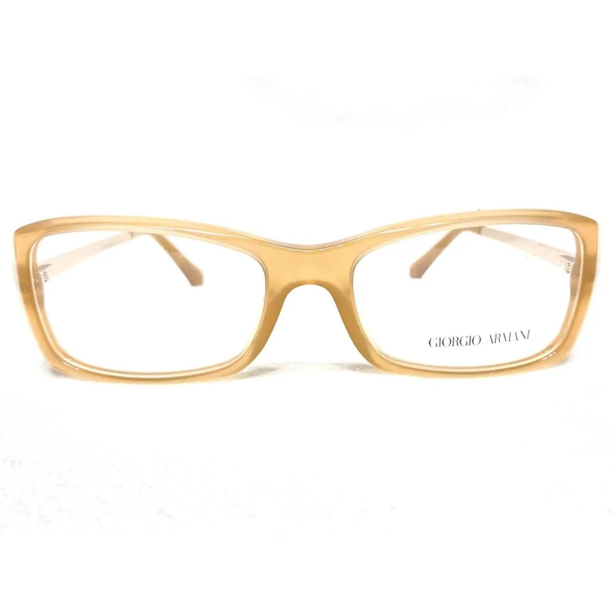 Giorgio Armani AR7011 5043 Womens Peach Rectangle Eyeglasses Frames 53/17