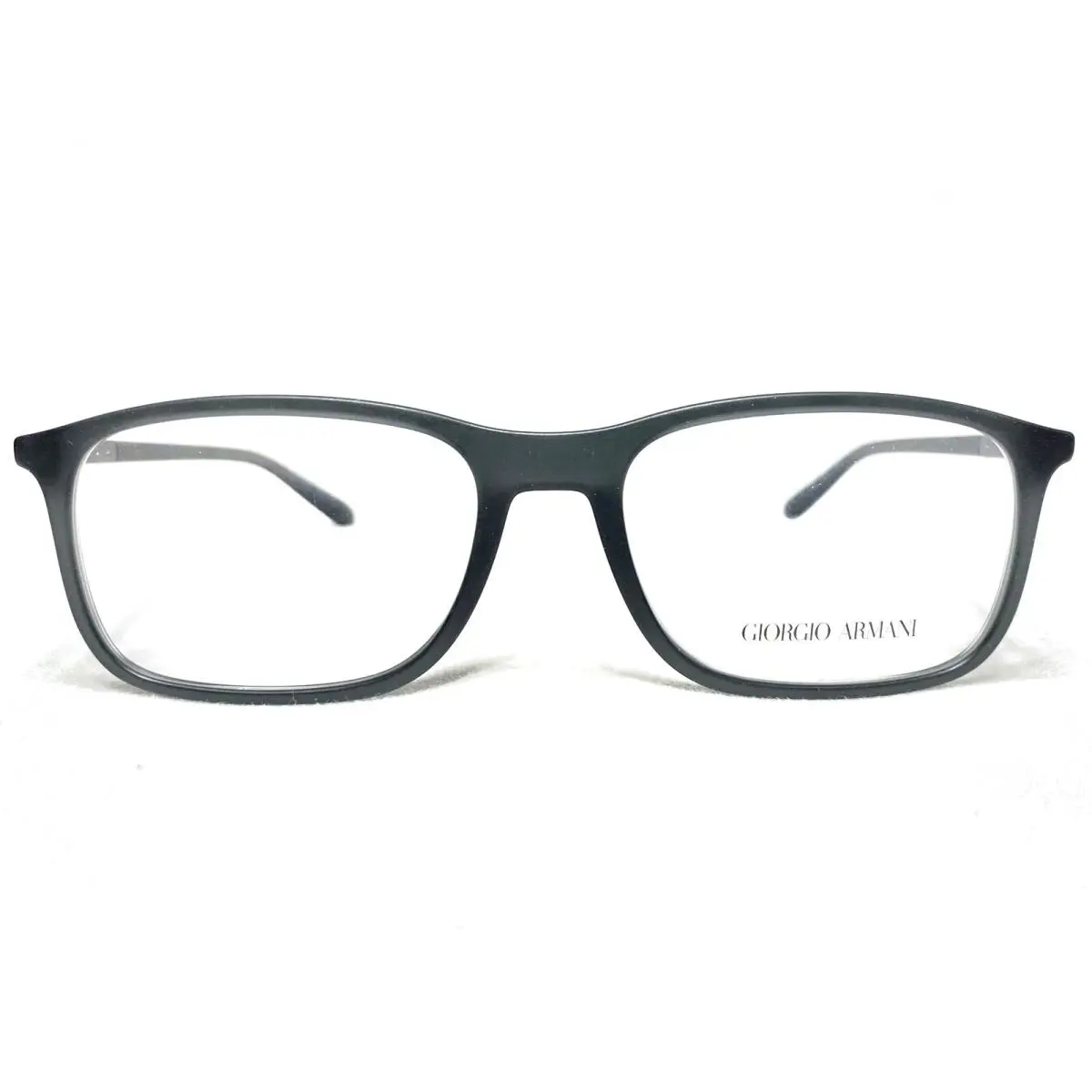 Giorgio Armani AR7106 5483 Mens Matte Grey Rectangle Eyeglasses Frames 53/17