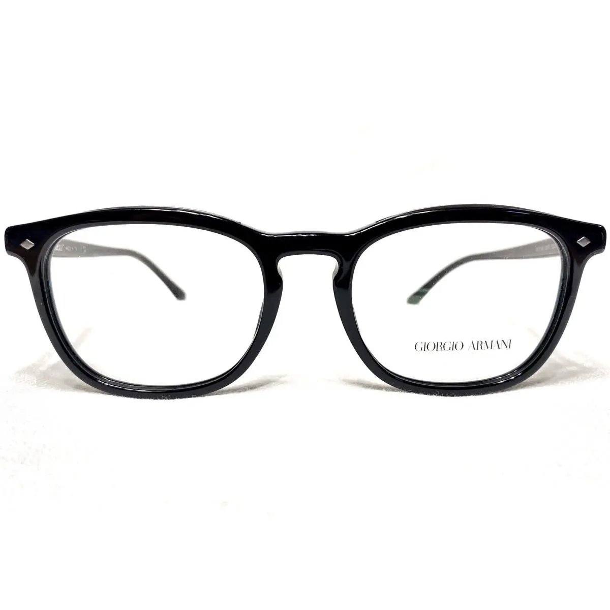 Giorgio Armani AR7155 5017 Mens Black Square Eyeglasses Frames 52/19 145
