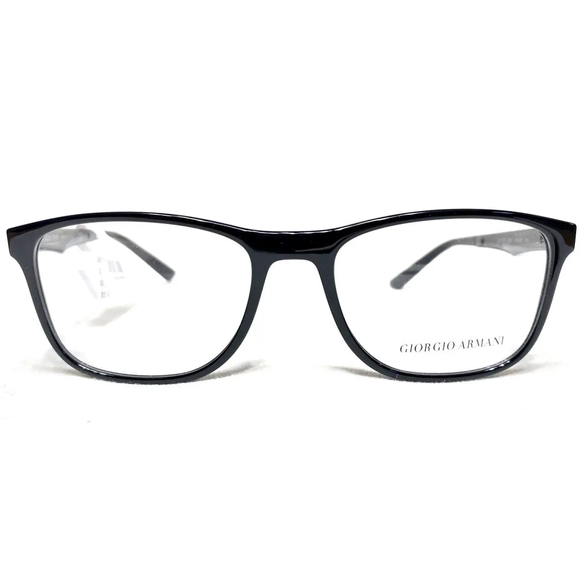 Giorgio Armani AR7187 5001 Mens Black Square Eyeglasses Frames 53/18 145