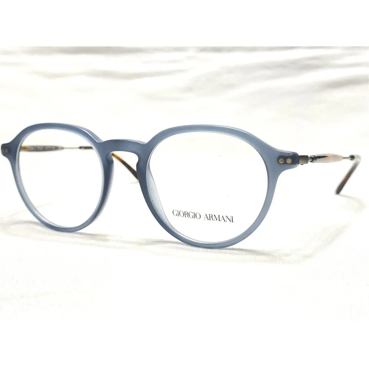 Giorgio Armani AR7156 5682 Mens Round Opal Eyeglasses Frames 48/19 145
